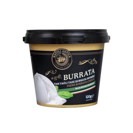 Napoli Antica Tam Yağlı Taze Burrata Peyniri - Manda - 120 g