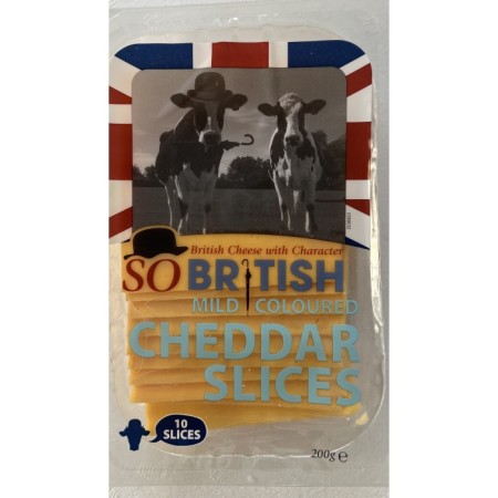 So British Taze Dilimli Cheddar Peyniri - 200 gr