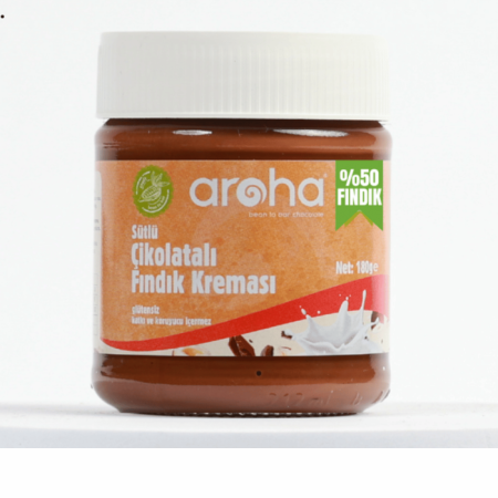 Aroha Sütlü Çikolatalı Fındık Kreması - 180 gr