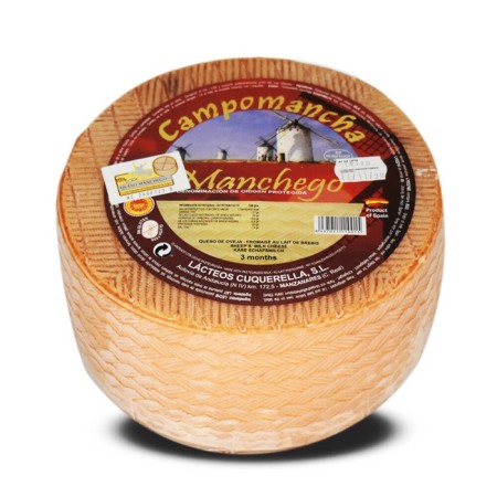Manchego Peyniri - Semi Curado Tipi - 250 gr
