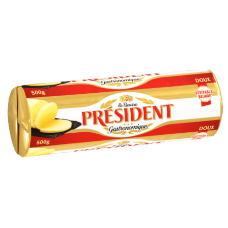 President Tuzsuz Tereyağ - 500g