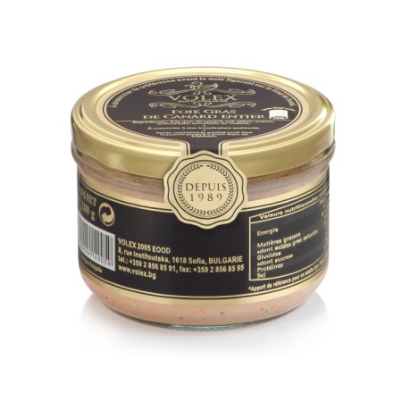 VOLEX Foie Gras Bütün Ördek Ciğeri - Konserve - 180 gr