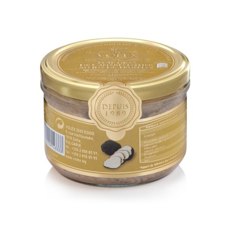 VOLEX Trüflü Foie Gras Bütün Ördek Ciğeri - Konserve - 180 gr
