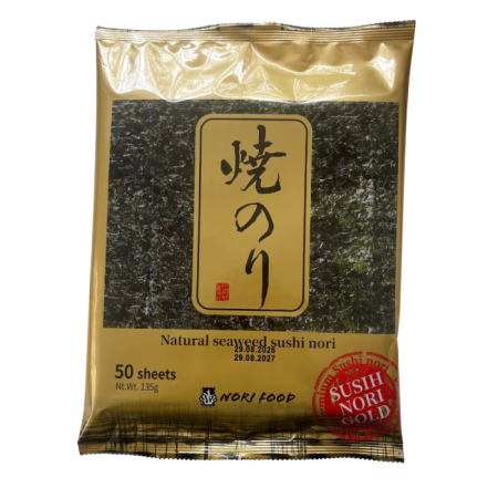 Sushi Nori Yaprak Yosun - Gold - 50 adet - 135 gr