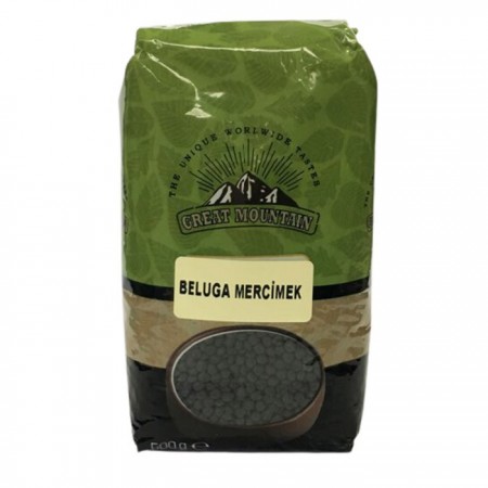 Great Mountain Siyah Beluga Mercimek - 1 kg
