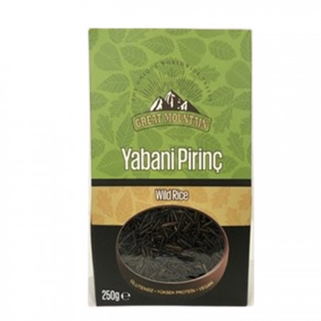 Great Mountain Siyah Yabani Pirinç - 250 gr