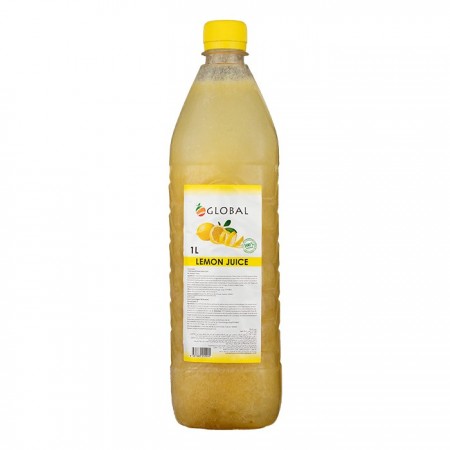 Global % 100 Doğal Limon Suyu - 1 lt