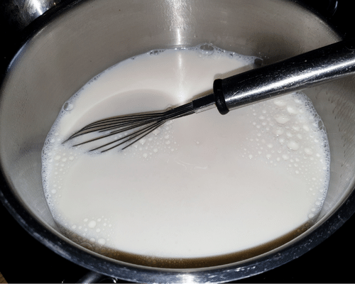 Yoğunlaştırılmış süt yapımı